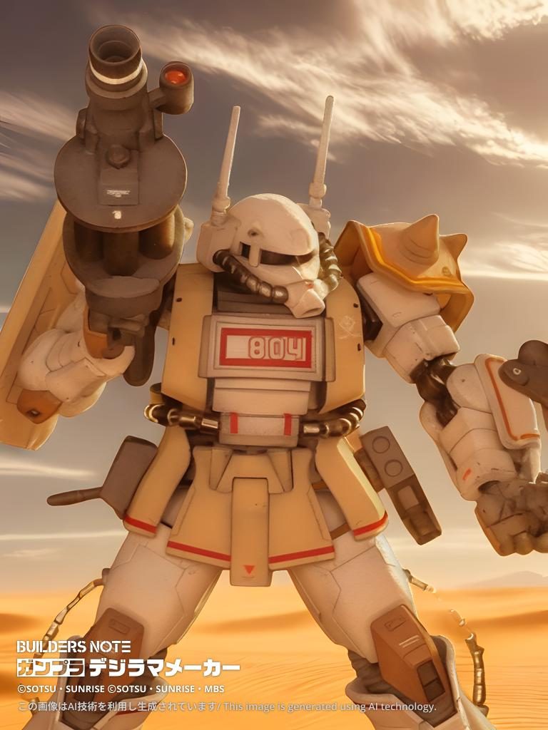 HG  1/144　デザートザク　ピンクパンサー隊機