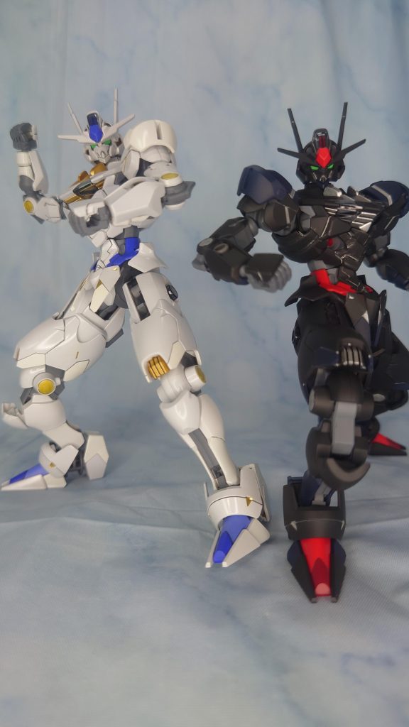 白リアル・黒リアルの完成。達成感のおかげで脳汁ドバってるのでしばらくの間賢者タイムになります