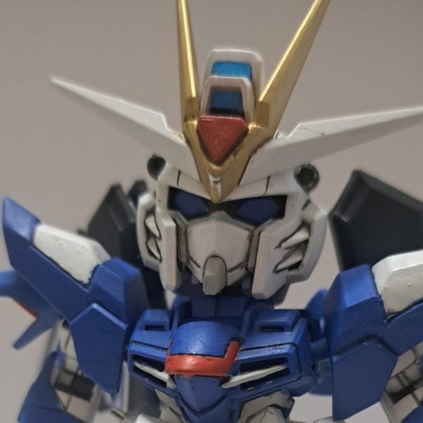 SDライジングフリーダムガンダム週末の合間に