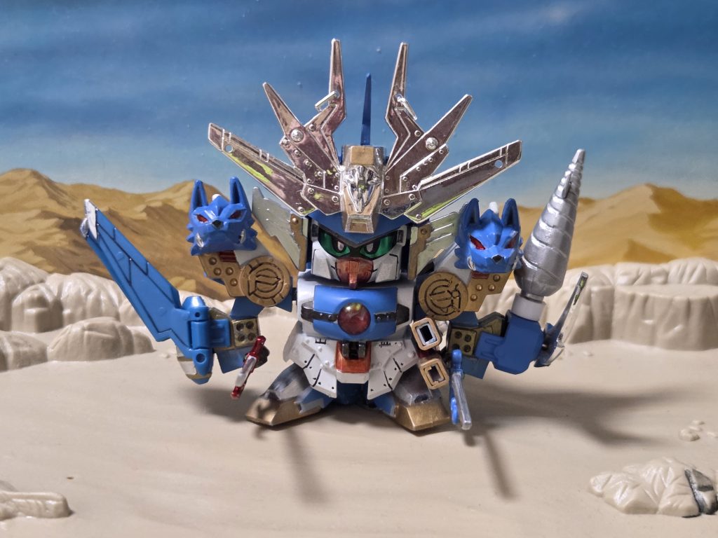 超武装形態。あまりにゴテゴテでほぼ稼働などあってないようなもの。