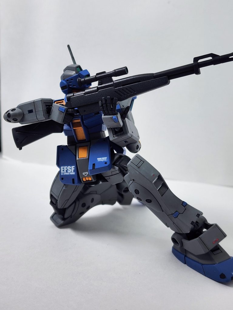 足首可動領域は作品例を参考に加工済（見えない）ちゃんと踏ん張ってる感があってよき 