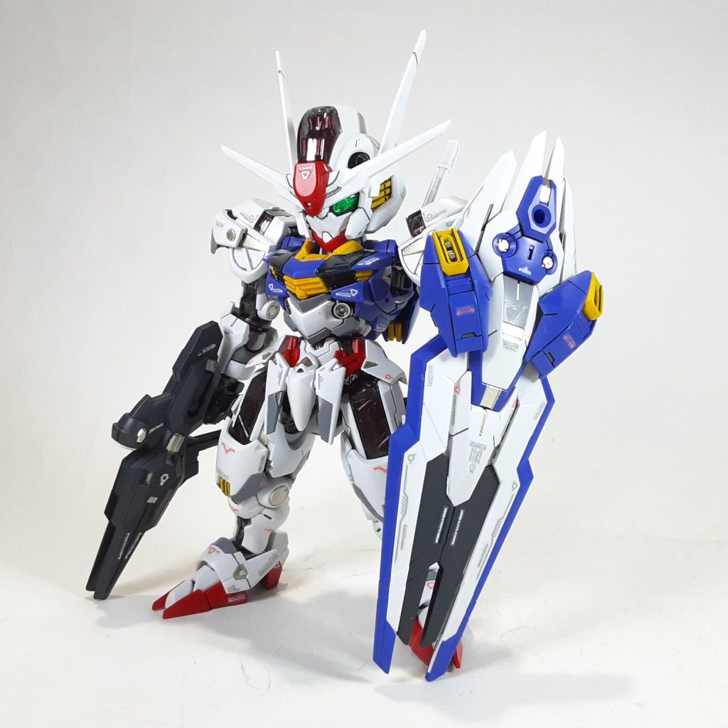 MGSD エアリアル & セラフィムフェザー MGSD ガンダムエアリアル｜宝条帝さんのガンプラ作品｜GUNSTA