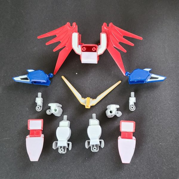 仮組してみた光の翼はプラ板で（4枚目）