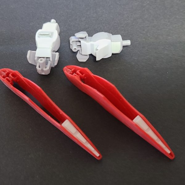 仮組してみた光の翼はプラ板で（2枚目）