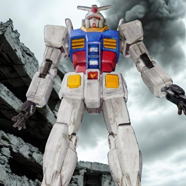 ガンダム、大地に立つ！