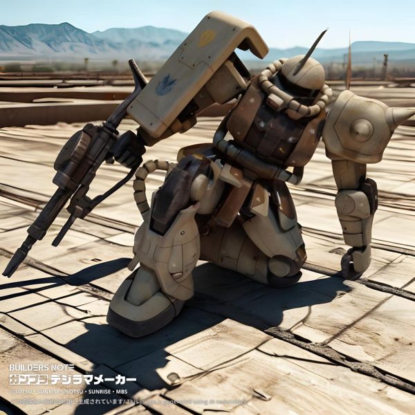 過去作MGザク2.0ジオラマメーカー