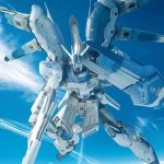 過去作RGニューガンダム、ジオラマメーカー背景｜ライトニング2さんの