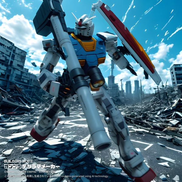 MGオリジンガンダムジオラマメーカー使用