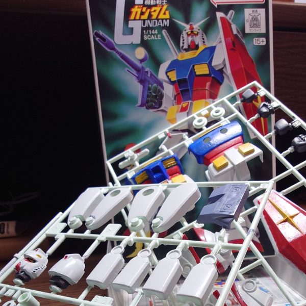 旧キットガンダムのランナー