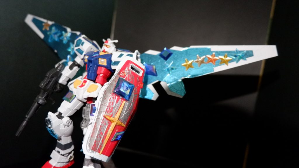 シールドを微妙に色塗り