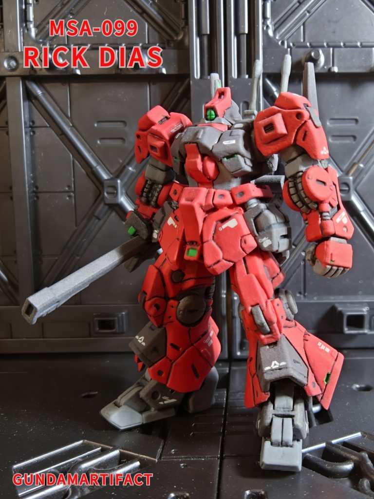 ガンダムアーティファクト、リック・ディアス完成報告です😄