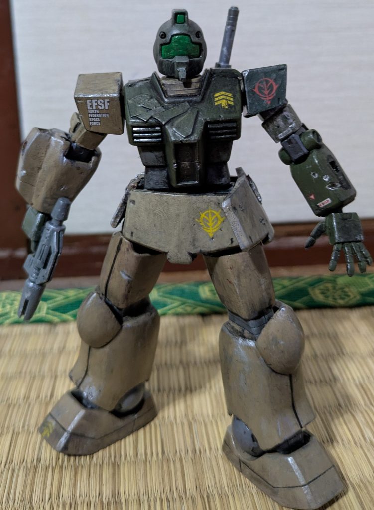 ビームスプレーガン装備(前)