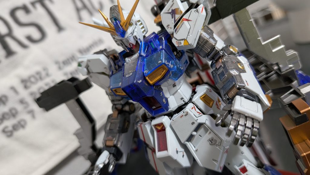 RG RX-93ff νガンダム　半クリアカラー仕上げ–2枚目/制作者：kamitetsu