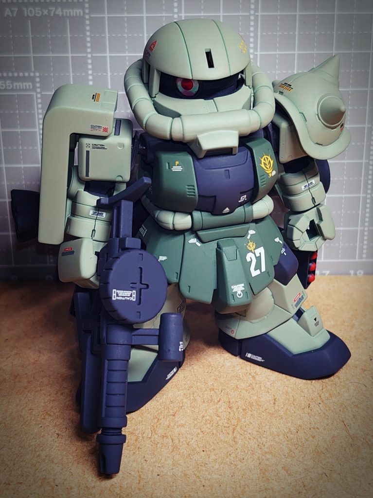 今回も友人へ譲るために、パチ組放置のCSを改修、塗装しました。(´ρ`)