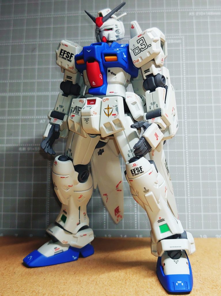 合わせめ と 首の微延長 以外は無改造です。主にオールペンとデカールで仕上げてます。