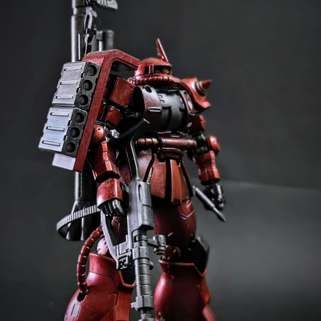 シャア専用ザク｜Rinkun.Papaさんのガンプラ作品｜GUNSTA（ガンスタ）