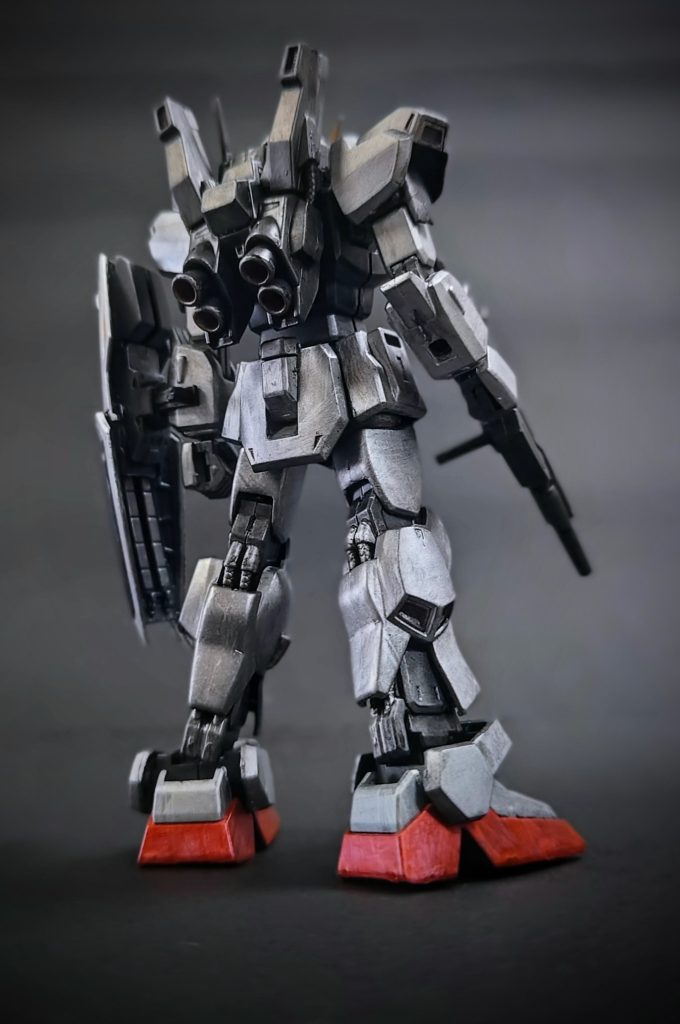 ガンダムMkⅡ単体の背面カット。