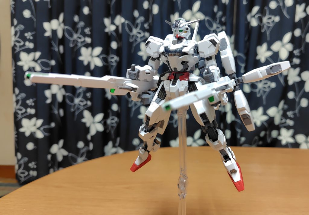 バリアブルロッドライフル2丁構えて。