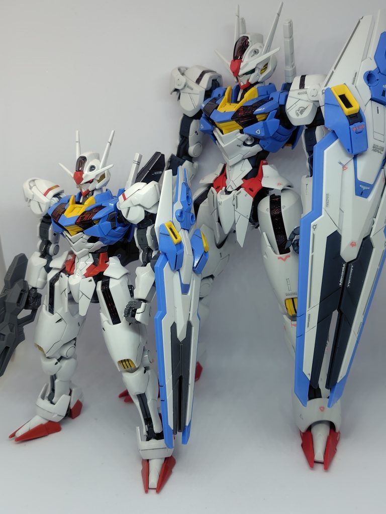 HGも良いキットでしたがやはりフルメカニクスはディテール感がすごい。