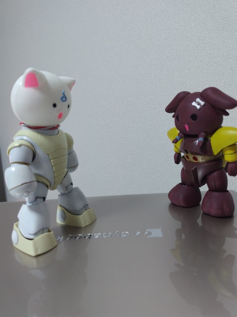 「みこみこ、わがってる?真剣勝負だからね?そんなちんちくりんなので大丈夫?」「そっちだって似たようなもんじゃん!!」