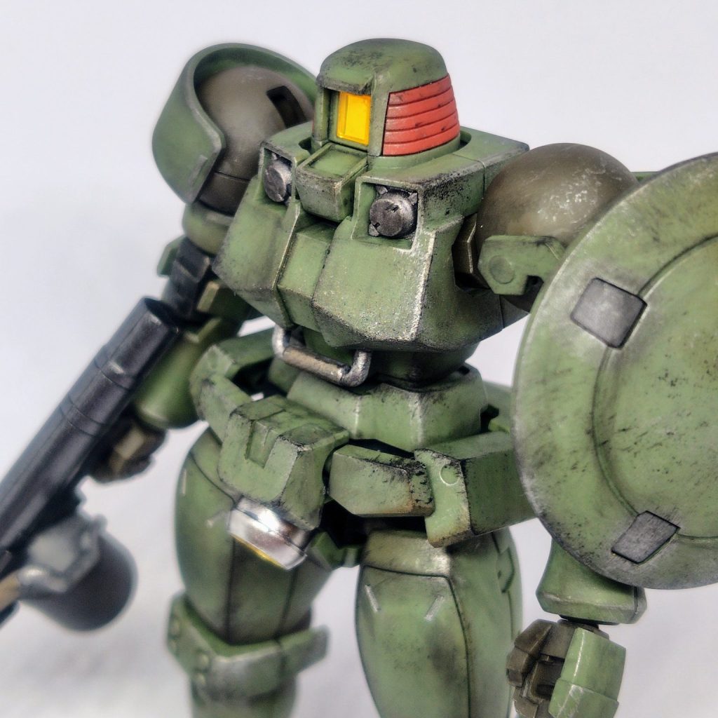 HGAC リーオー ウェザリング仕上げ｜りゅありさんのガンプラ作品