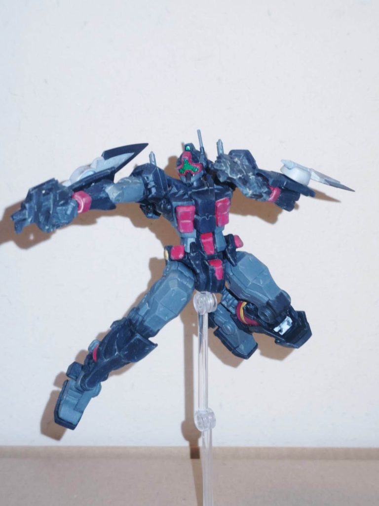 ビーム・スプレーガンの二挺装備。