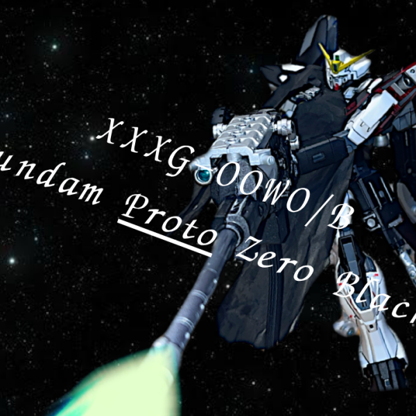 Wing Gundam Proto Zero Black