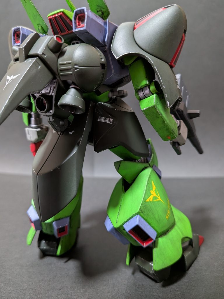 バックパックのウェザリング