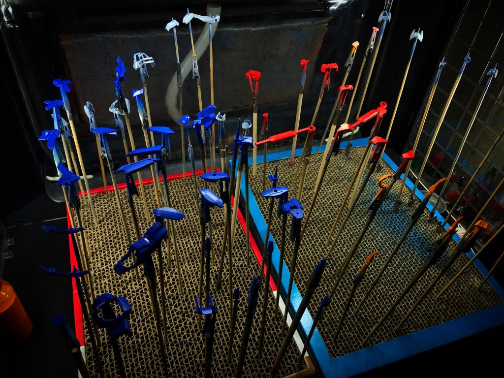 これが1日椅子から離れずに作業した時の様子だよ!めっちゃ生き生きとしてるね!🔵🔴🟡⚪