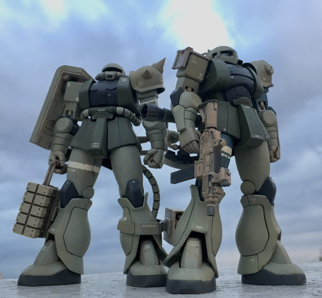 旧ザク（リバイブ）–5枚目/制作者：orange cafe