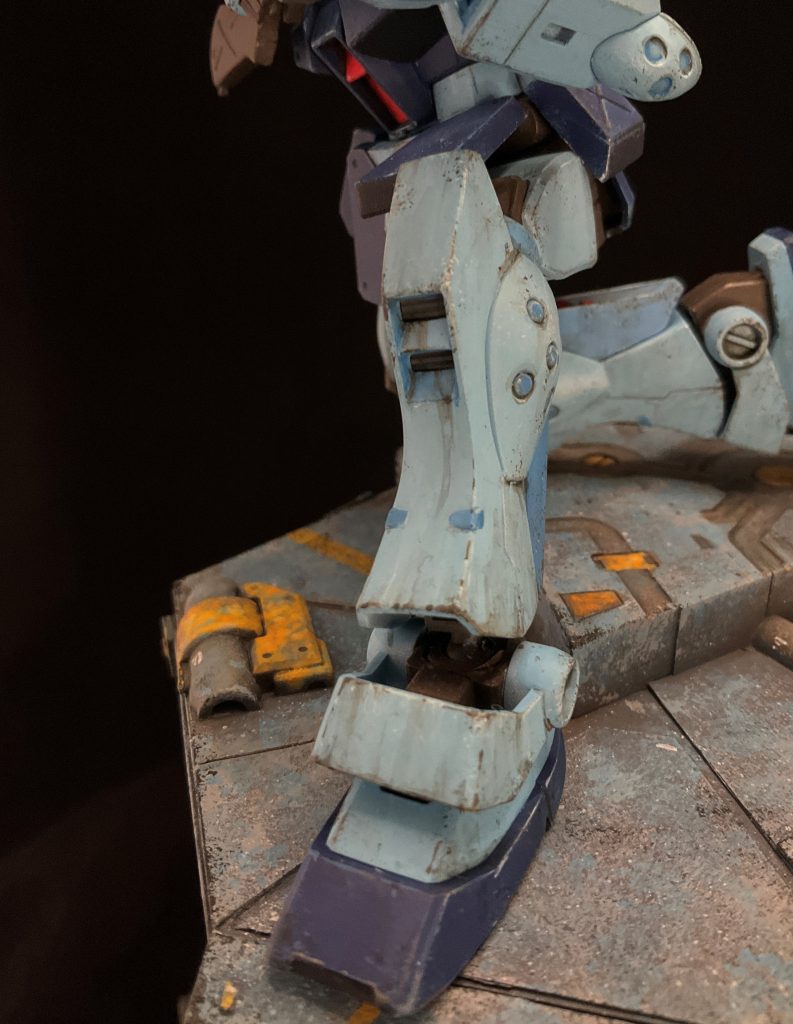 i used weathering pencils for the first time