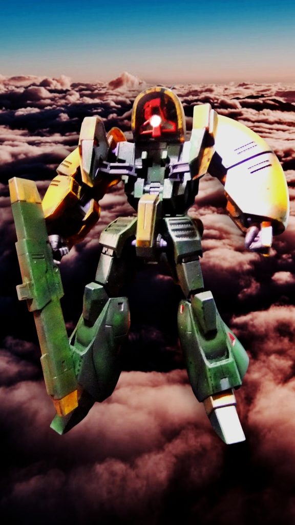 HGUCキット アッシマーをシタデルでリペイントです。–7枚目/制作者:gtarou