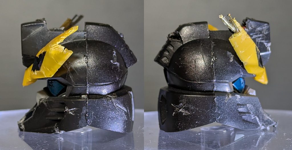 ブリッツガンダムヘッド ～あんなに一緒だったのに～–3枚目/制作者：@infieth