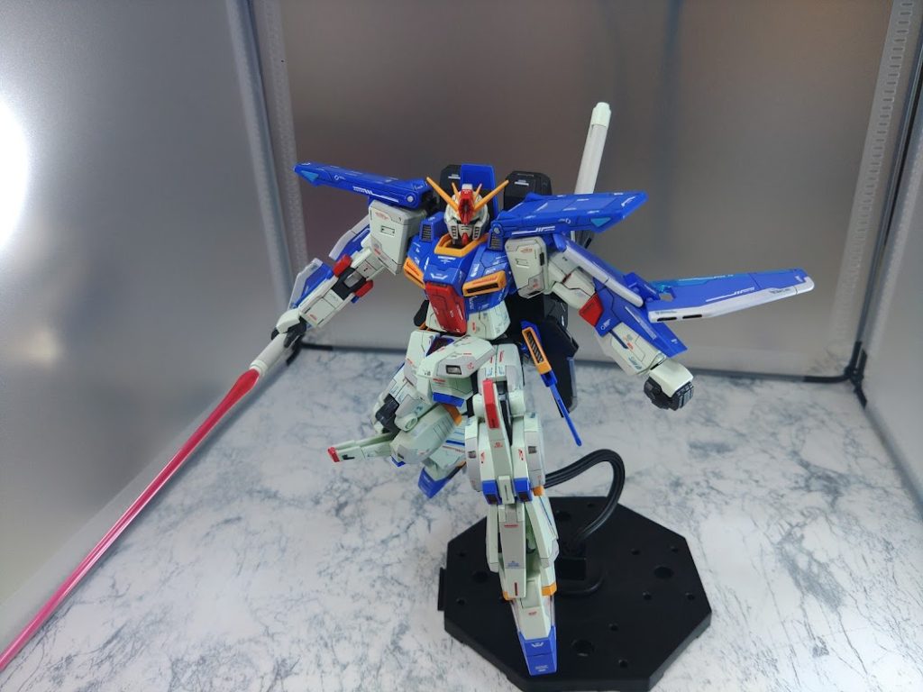 HGUC ZZガンダム–2枚目/制作者：Larme