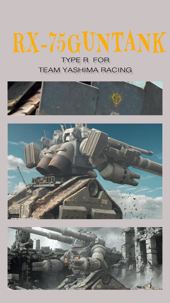 ガンタンク大地に寝る!!–6枚目/制作者:@comacie