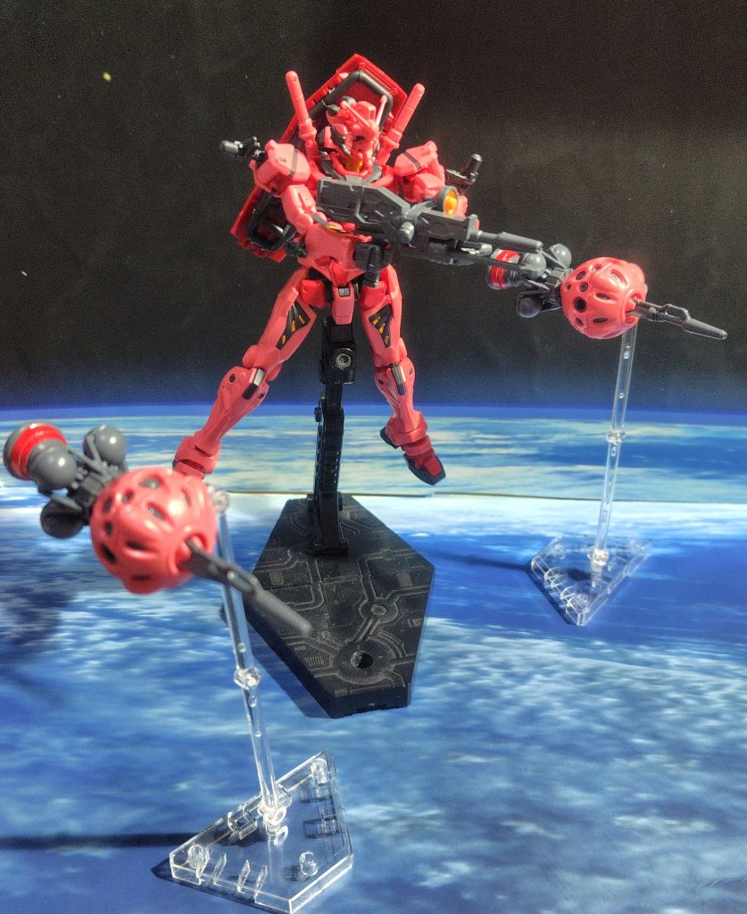 赤いガンダム–2枚目/制作者：ガンドゥム