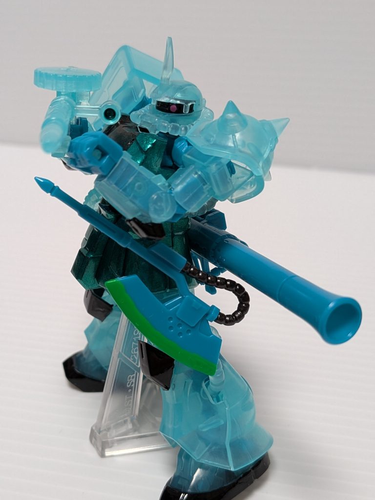 ザクII(ミクコラボクリアカラーバージョン)–2枚目/制作者：タナダ