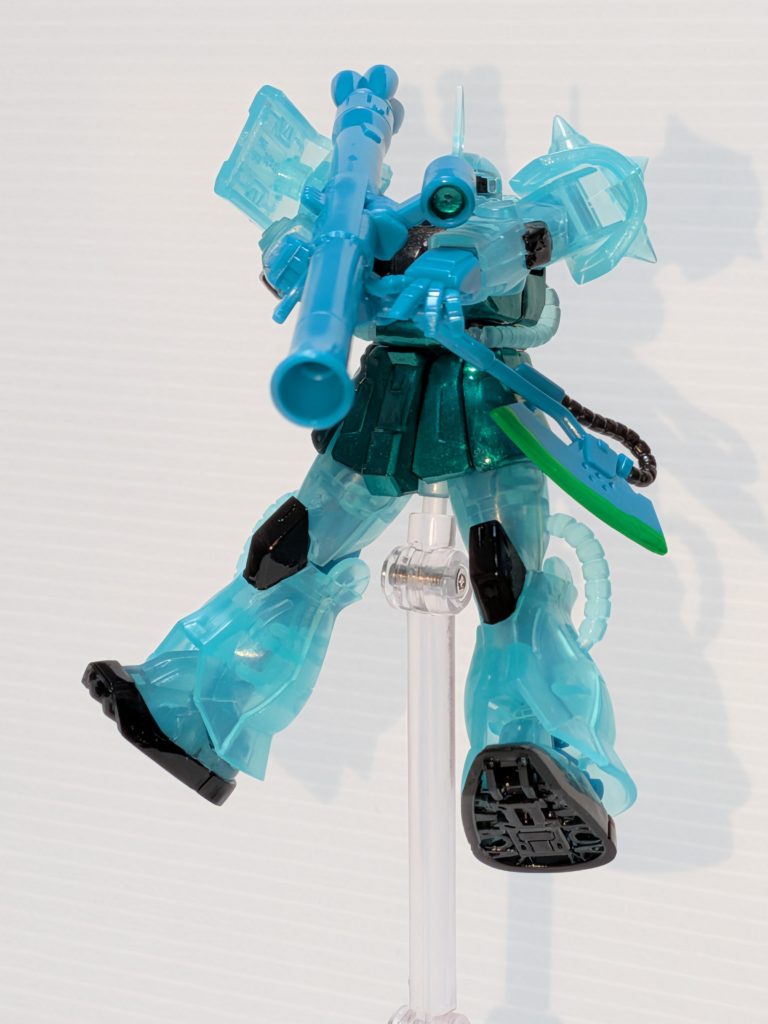 ザクII(ミクコラボクリアカラーバージョン)–7枚目/制作者：タナダ