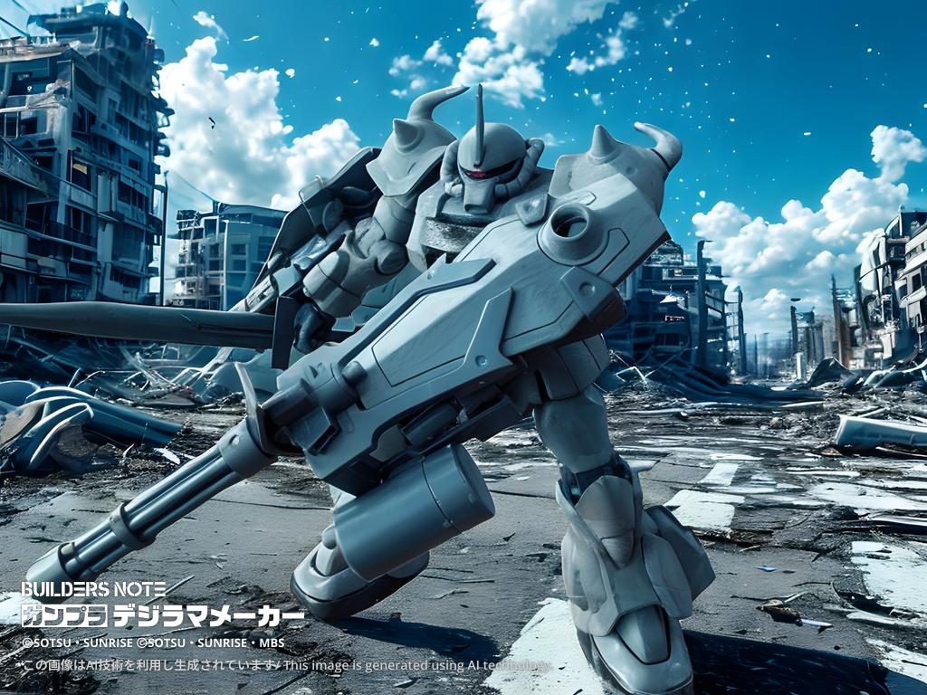 突撃ィィィィィィ!(ネットミームにされてるやつ)これをダブルシールドでやりたかったからグフカス2個買いました。