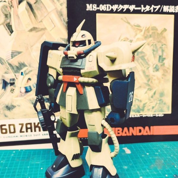 　1/144 MS-06D ザクデザートタイプ　