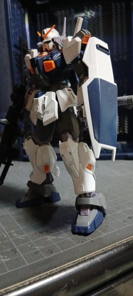 シールド、足廻りもこんな感じです。しかしこのリバイブ版Mk Ⅱは、ほんと良キットですね❤