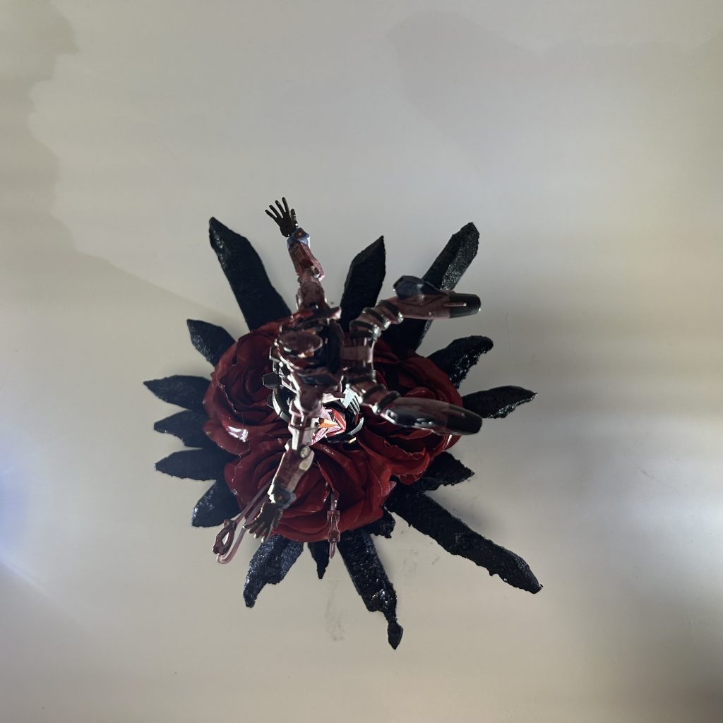 上からみると、なんかドレス着て舞っている女性のようにも見えますね。