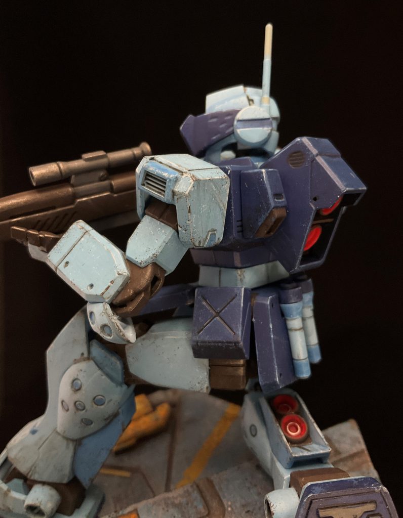 sometimes I can go overboard with weathering so this time I tried to tone it down