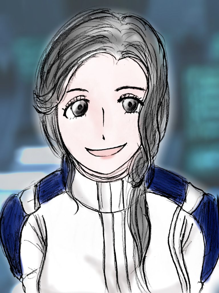 「知らないのぉ?これだからお坊ちゃまはぁ。」 へらへらと笑いながら、アンナは、またつまらぬモノを斬ってしまった、と芝居がかった口調で言う。「近いな。」 アンナを無視して、ヘントが言う。「ねえ、無視しないでよ。」「君のさっきのは、辻斬りのセリフじゃない。」「そうじゃなくってぇ!!」アンナには応じず、ヘントはブライトマンの方に向き直る。「1班が、キャバルリーで出ます。」 キャバルリーは、この第2部隊に3機しか配備されていない。普段の任務はこの3機を、2班で使いまわし、予備にジムの改良タイプが3機積まれている。「2班はジムで2種配備で、いいですね、中佐。」 行け、と、ブライトマンが言うのと同時に、3人はブリッジを出た。~~~~~~~~~~~~~~~