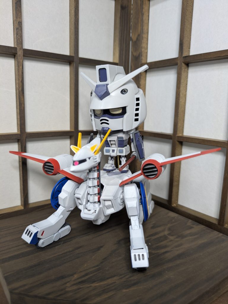 おまけガンプラくん(1番くじ H賞 G-3ガンプラくん)を載せてみた。