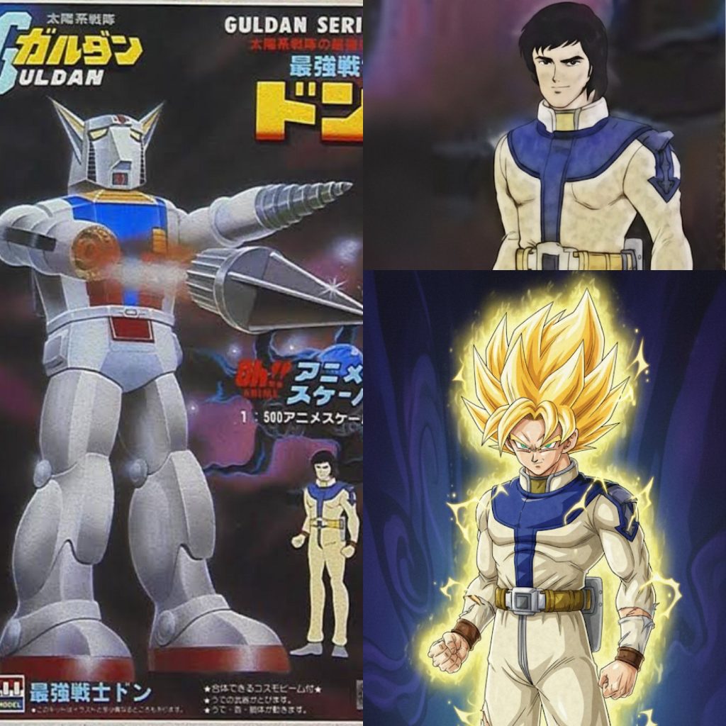 元ネタは左です。右はパイロットのドン・ホフマンをAIで高画質にお願いしました。さらに最強戦士らしくお願いしました。