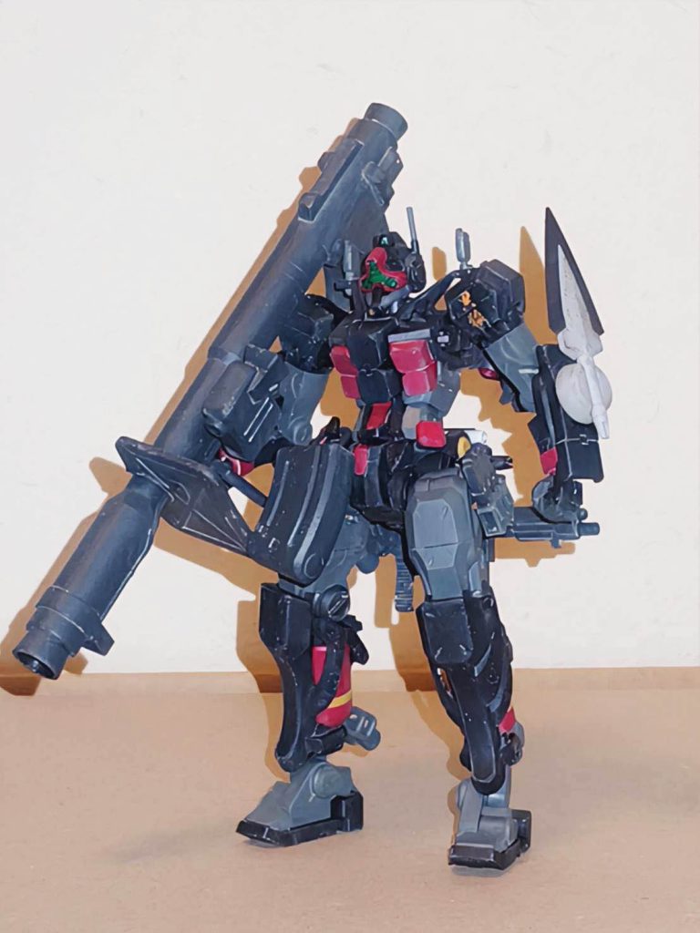 【オリジナル塗装】ゲルググ・ブラックカラー《黒狼》–2枚目/制作者：@rion_eos