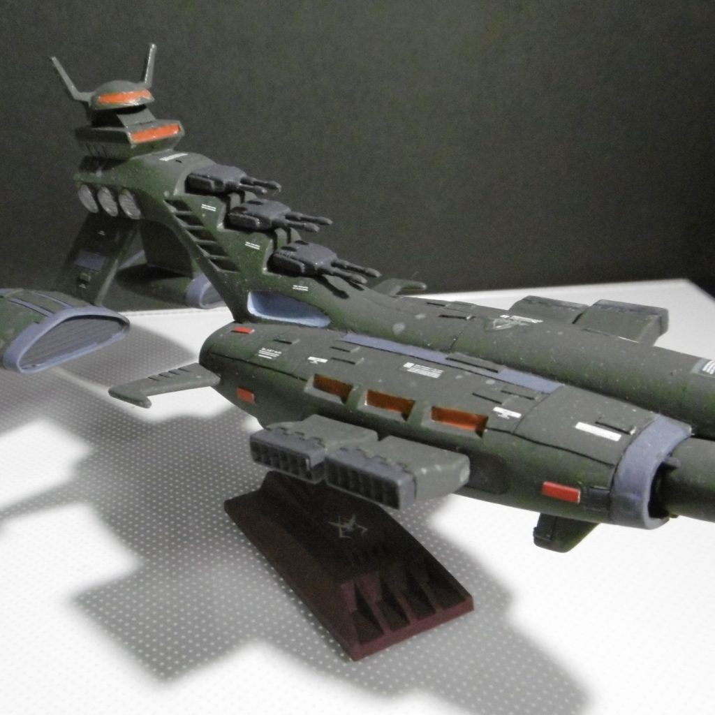 1/1200 巡洋艦 シャア専用ムサイ｜knishiさんのガンプラ作品｜GUNSTA