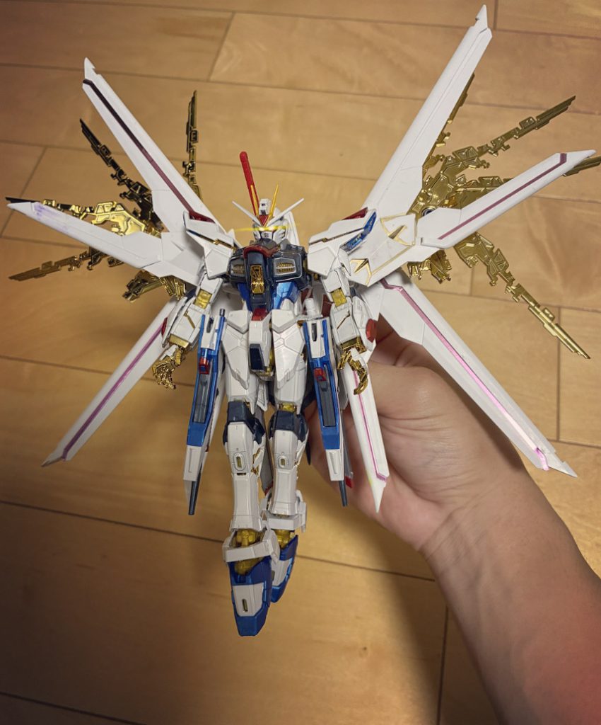 マイティーストライクフリーダムガンダム　RG–3枚目/制作者：えいた🔰