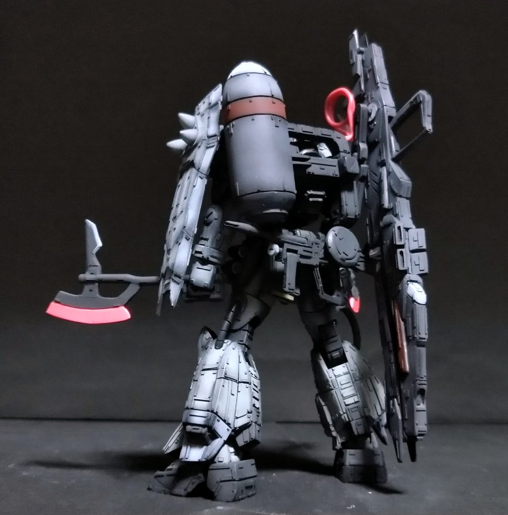 後ろ姿がごっついのも少しサイズ盛りました🤣🙏